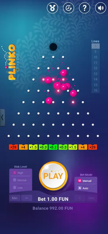 Plinko Geschichte